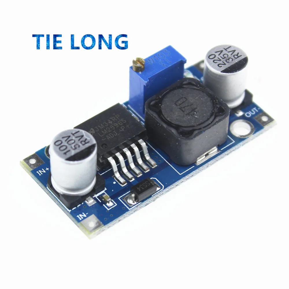 LM2596 LM2596S ADJ Мощность модуль питания DC-DC понижающий модуль 5V/12V/24V Регулируемый Напряжение регулятор 3A
