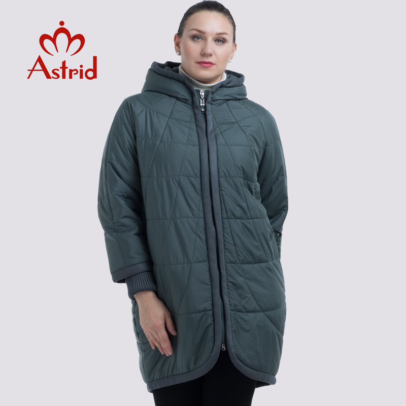 Chaqueta de invierno con capucha y cremallera para mujer, abrigo de gran tamaño para mujer, ropa de otoño 5XL, parka cálida y sólida, AM-2075 2022