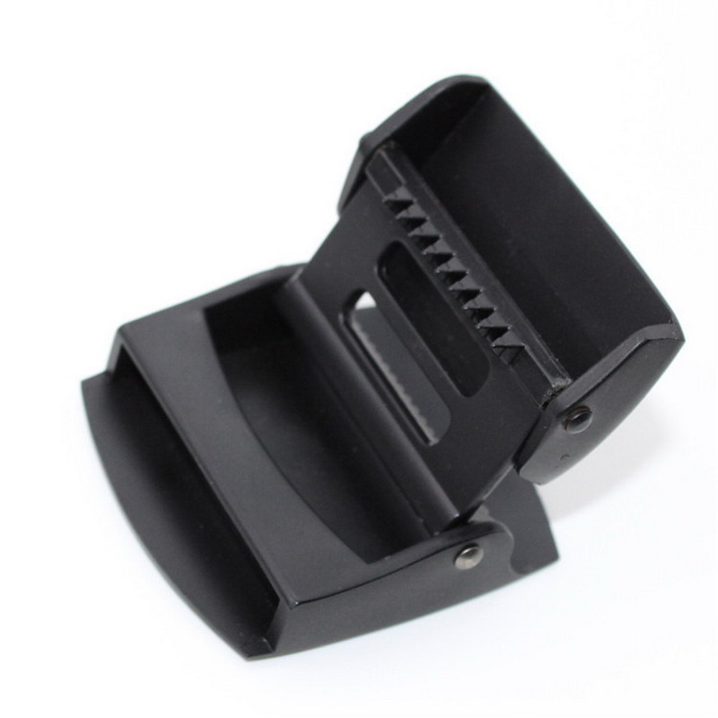 Metel Buckle สำหรับ3.8ซม.ผ้าใบเข็มขัดผ้าฝ้ายสีดำกระชับ Leisure กางเกงยีนส์ Cinto อุปกรณ์เสริมไม่มี Unisex กลางแจ้งอัลลอยด์สังกะสี