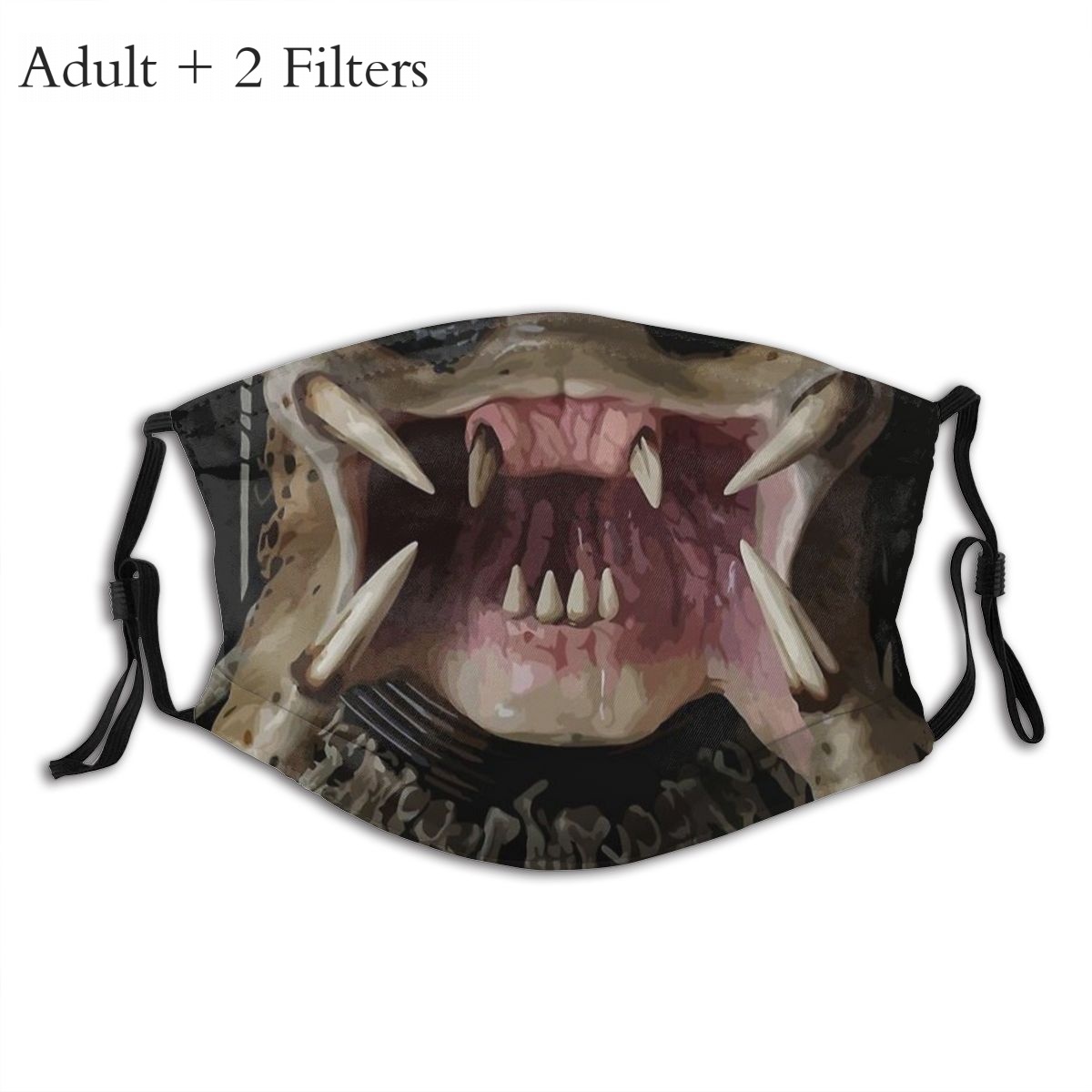 Хищник Рот Унисекс Пылезащитная маска для рта Пятница 13-й шерифа Брак Фильм ужасов с фильтрами Защитный респиратор