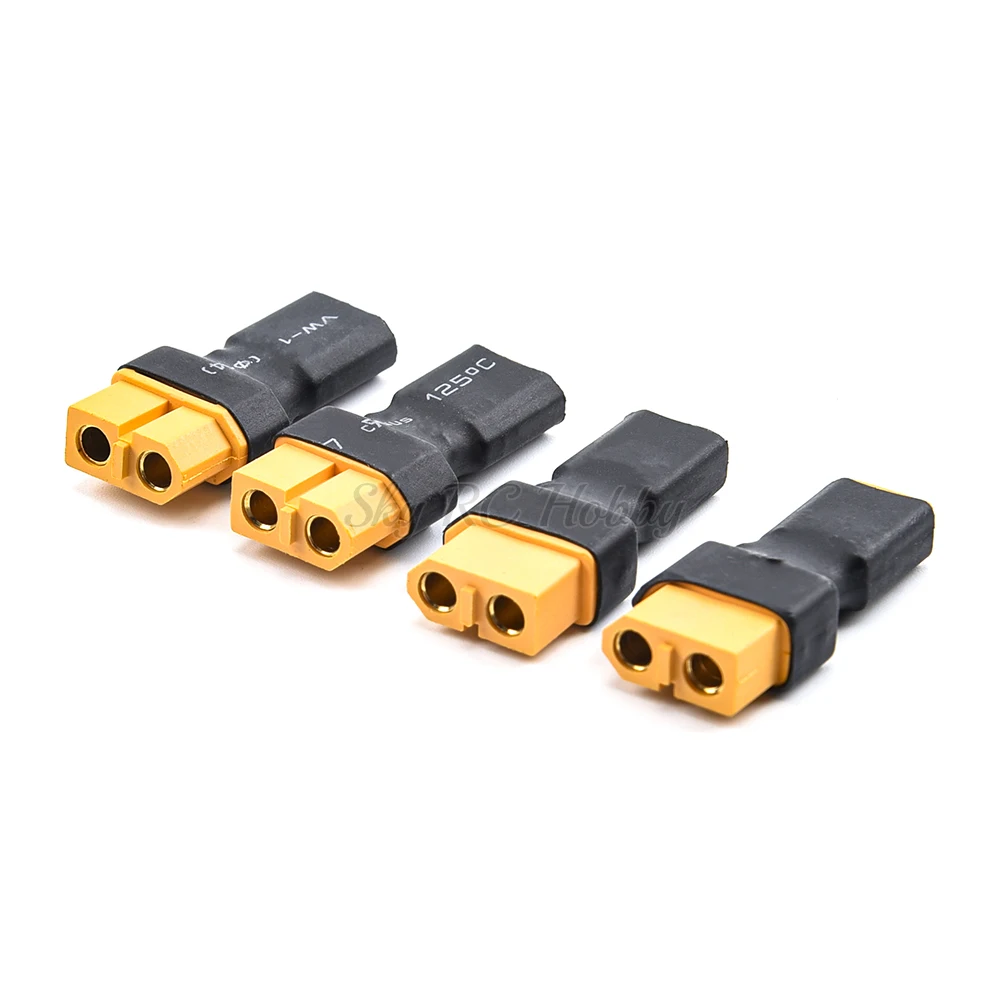 4 Nam/Nữ XT60 Để XT30 Cắm Nữ Nam Bộ Chuyển Đổi Kết Nối FPV RC Lipo NiMH pin Sạc ESC Một Phần