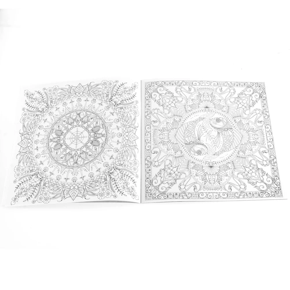 1 Cái 24 Trang Mandalas Hoa Sách Tô Màu Dành Cho Trẻ Em Người Lớn Giải Tỏa Căng Thẳng Giết Thời Gian Ghép Tranh Nghệ Thuật Vẽ Sách