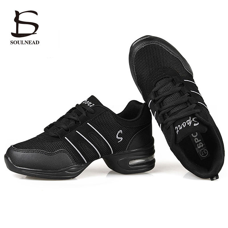 Jazz Dance Schuhe Frauen Turnschuhe Moderne Tanzen Kinder Kinder Mesh Weiche Sohle Sport Hip Hop Walzer Ballsaal Casual Schuhe Weibliche