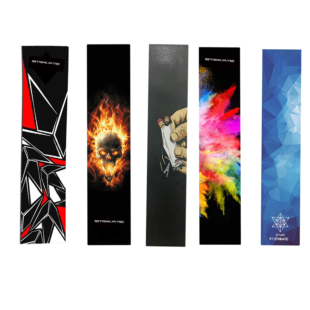 10 x 48 Zoll Skateboard Grip Tape Sheet Bubble Free Wasserdicht Scooter Grip Tape Longboard Griptape Schleifpapier