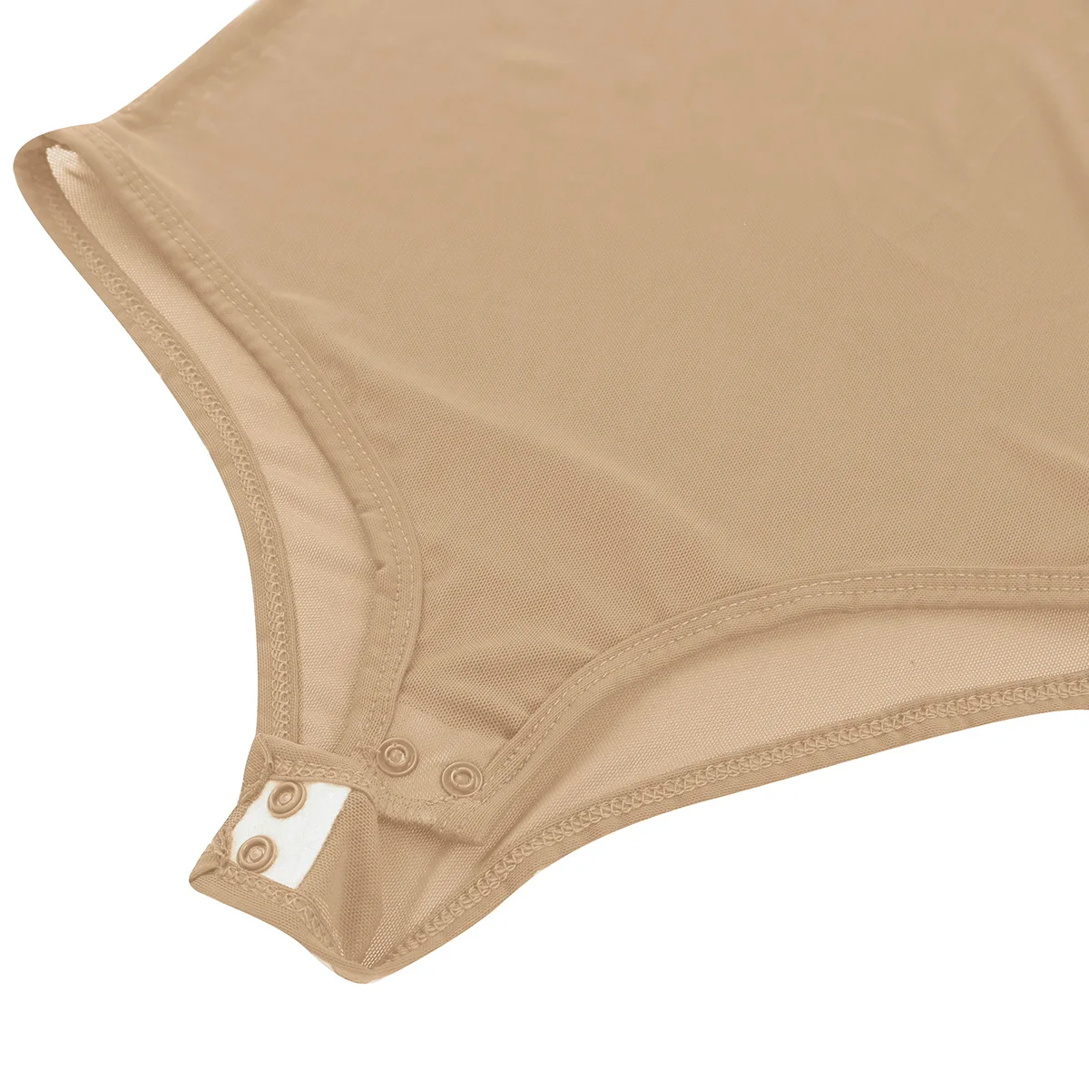 TiaoBug 여성 연습 밸리 댄스 Bottoming Bodysuit 메쉬 Sheer Underbust Leotard with Thong Lady Dance Bodystocking 속옷