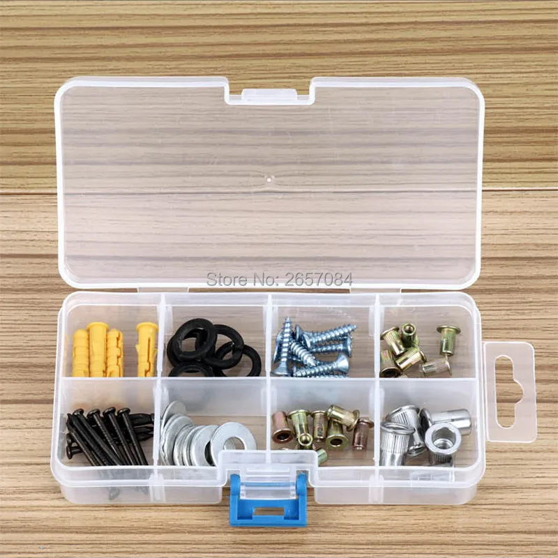 Nhựa trong suốt lớn công suất môi trường vật liệu bảo vệ phụ tùng loại hộp bìa lưu trữ dày lớn hộp