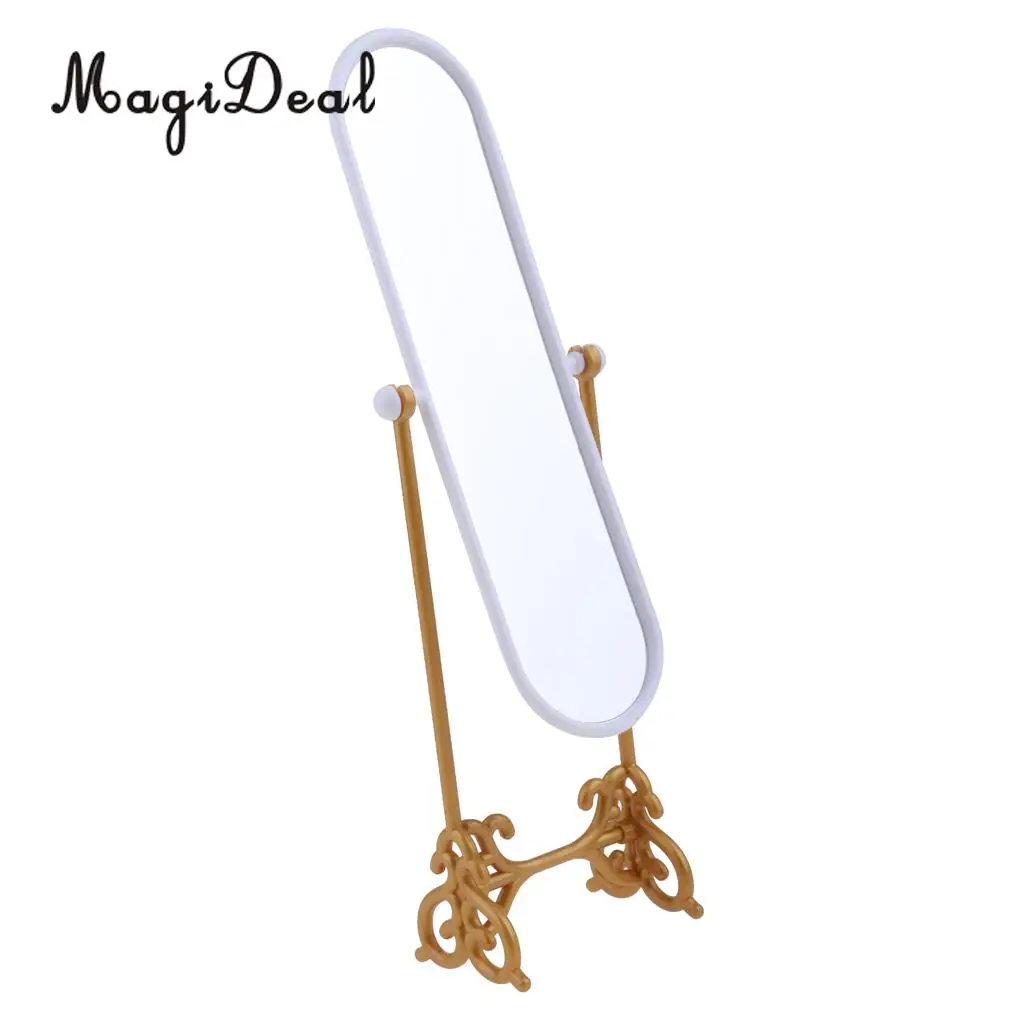 1/6 Quy Mô Nhà Búp Bê Mini Búp Bê Lắp Ghép Phòng Thay Đồ Gương Mẫu Chơi Bộ Cho Búp Bê Phụ Kiện Nội Thất Trang Trí