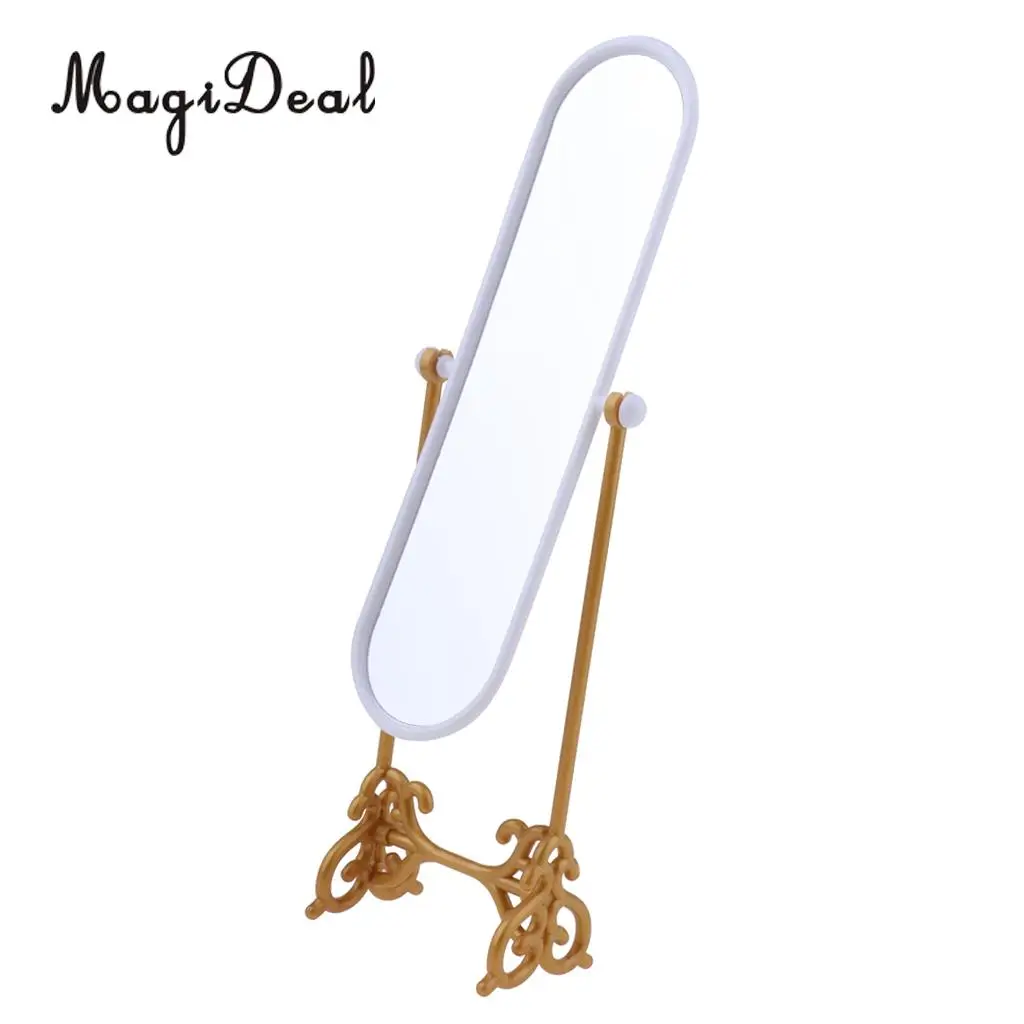 1/6 Quy Mô Nhà Búp Bê Mini Búp Bê Lắp Ghép Phòng Thay Đồ Gương Mẫu Chơi Bộ Cho Búp Bê Phụ Kiện Nội Thất Trang Trí