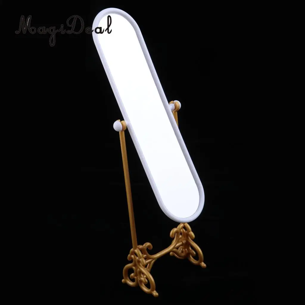 1/6 Quy Mô Nhà Búp Bê Mini Búp Bê Lắp Ghép Phòng Thay Đồ Gương Mẫu Chơi Bộ Cho Búp Bê Phụ Kiện Nội Thất Trang Trí