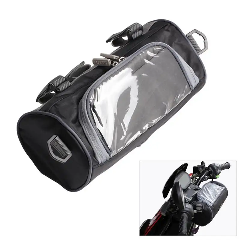 Bolsa de almacenamiento para horquilla, manillar delantero de coche eléctrico para motocicleta, contenedor de tela repelente al agua