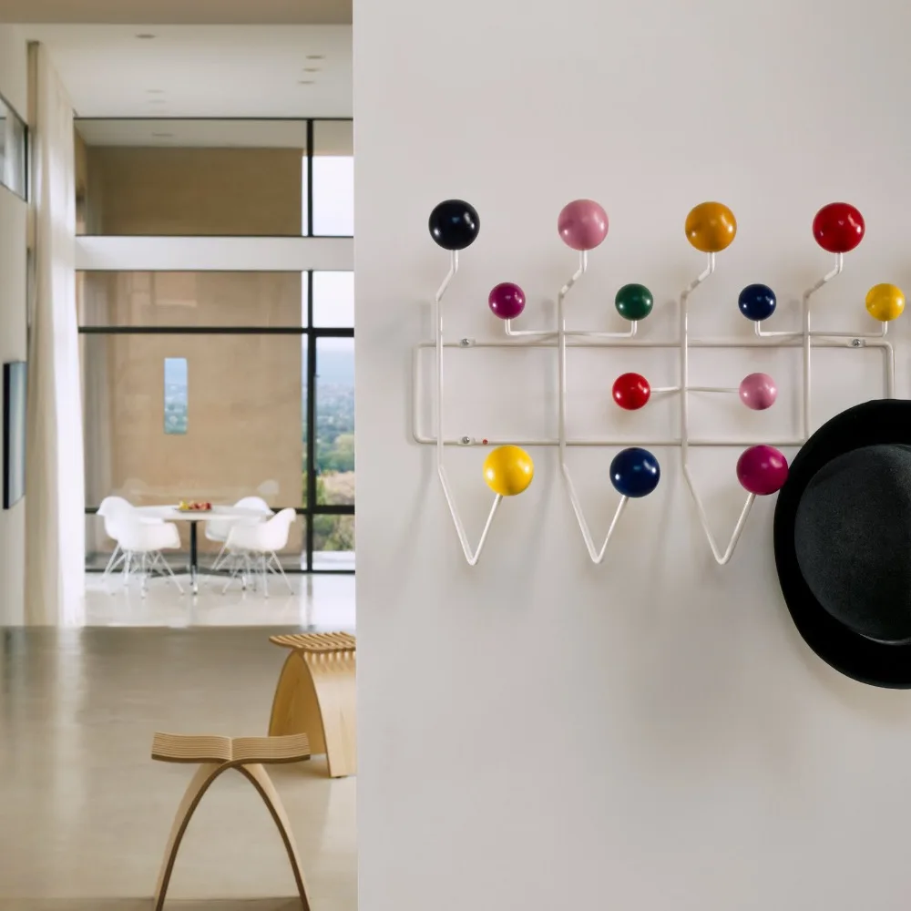 Multicolor Hange เฟอร์นิเจอร์ไม้แขวนเสื้อ Ball Rack ตะขออเนกประสงค์สําหรับเครื่องประดับสําหรับของขวัญเด็กโลหะตกแต่งกระเป๋า