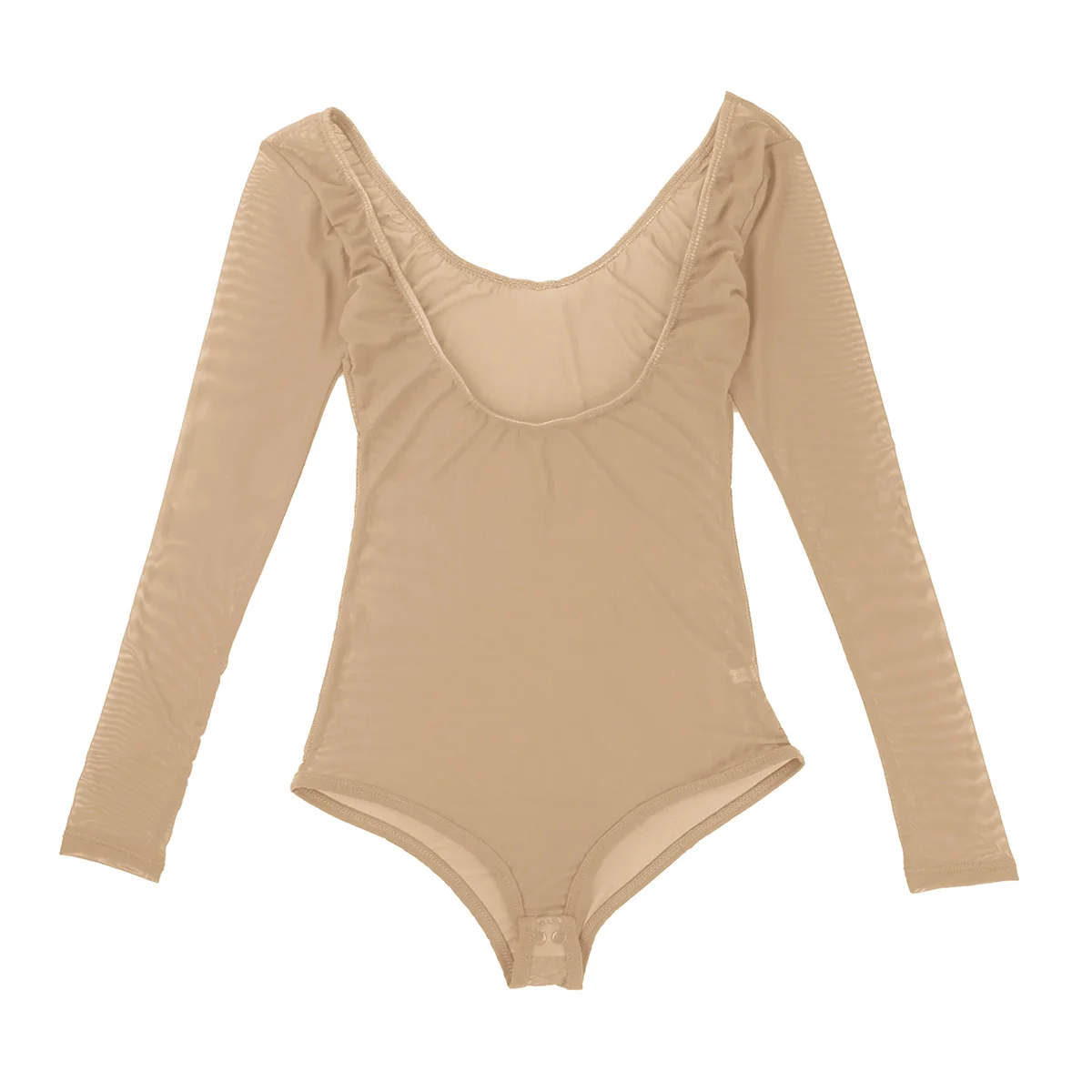 TiaoBug 여성 연습 밸리 댄스 Bottoming Bodysuit 메쉬 Sheer Underbust Leotard with Thong Lady Dance Bodystocking 속옷