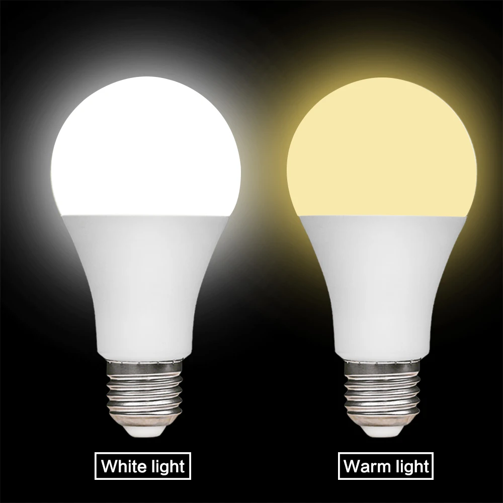 DC AC 12 V-85 V LED Ánh Sáng Bóng Đèn E27 Đèn Bóng Đèn 3 W 7 W 9 W 12 W 15 W 24 W 36 W Bombilla Cho Năng Lượng Mặt Trời Ánh Sáng Cắm Trại 24 V 36 V 48 Volts Đèn