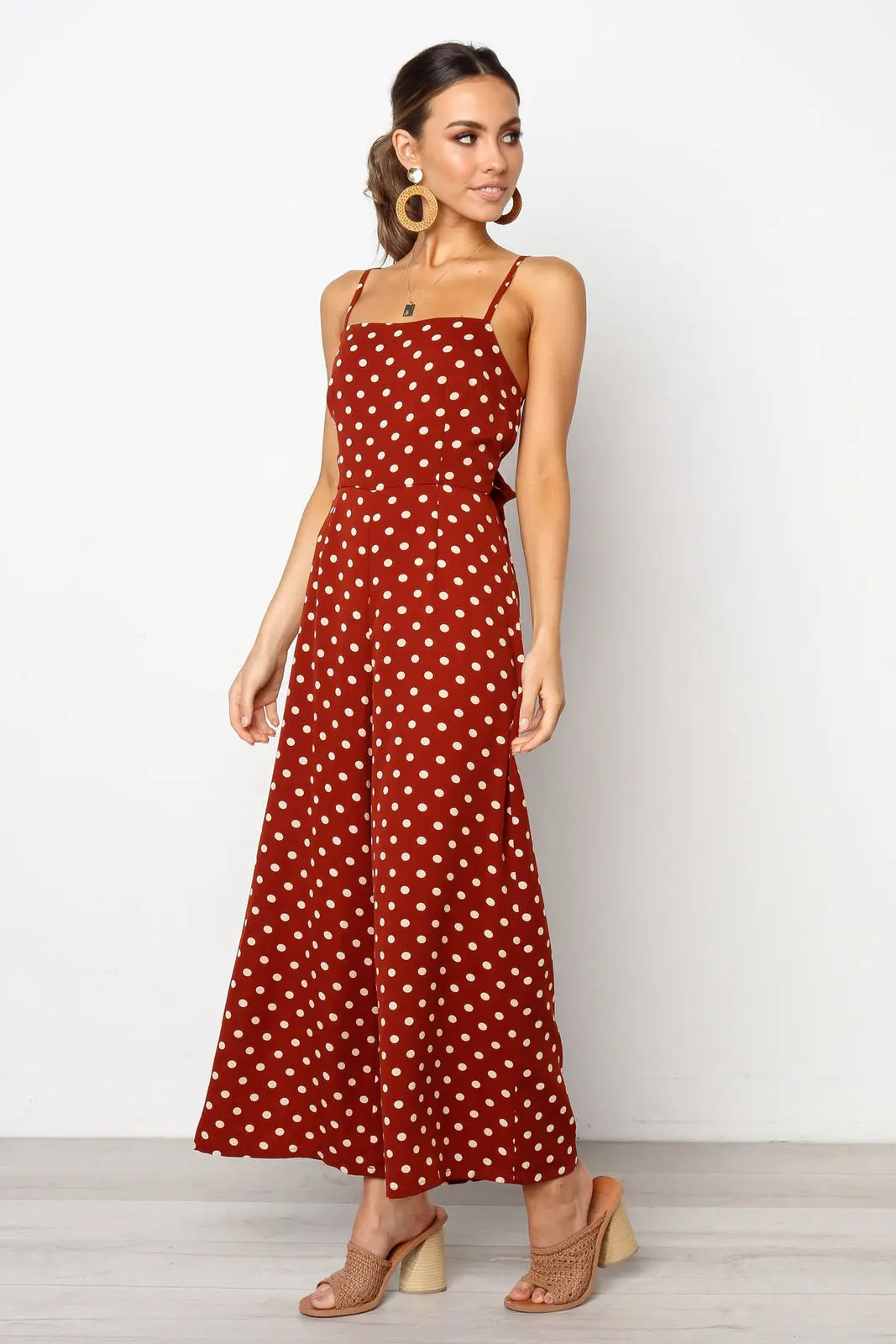 Mono ajustado sin mangas de verano para mujer, ropa para discoteca, mono largo