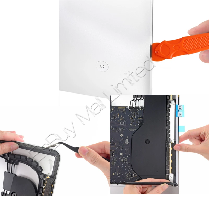 076-1437 076-1422 A1418 A1419 อัพเกรดหน่วยความจํา RAM เปลี่ยน HDD SSD จอแสดงผลเทป/แถบกาว/เปิด LCD เครื่องมือสําหรับ iMac 27 "21.5"