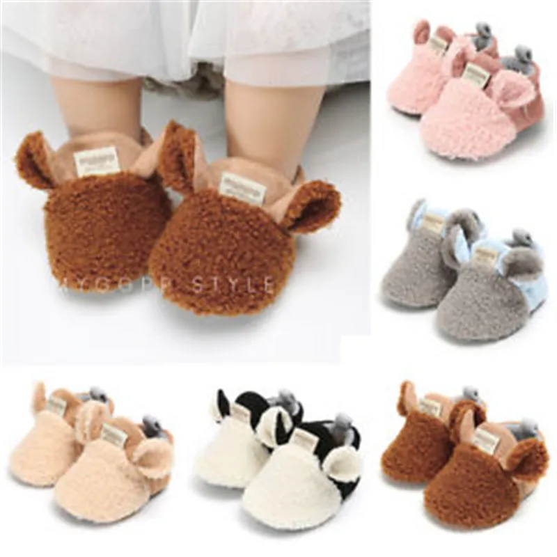 PUDCOCO Baby Hausschuhe Infant Kinder Mädchen Bowknot Schuhe Weiche Sohle Krippe Prewalker Neugeborenen Schuhe