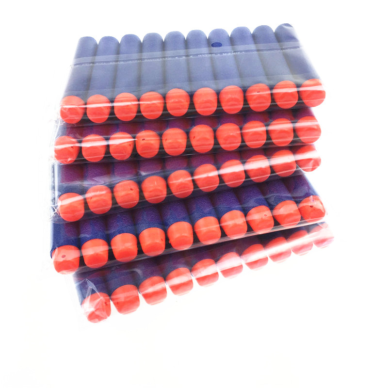 20 Chiếc Cho Súng Đạn Rỗng Lỗ Đầu 7.2Cm Đổ Lại Phi Tiêu Súng Đồ Chơi Bắn Đạn Mềm Viên Đạn Súng Xmas Kid trẻ Em Quà Tặng
