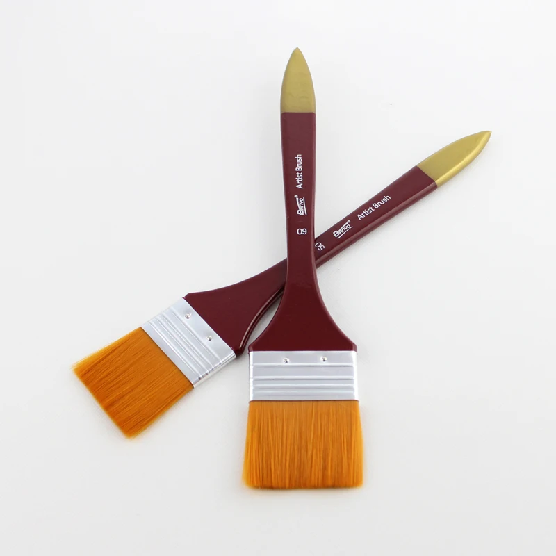 1 Chiếc Bút Sơn Acrylic Tự Làm Đồ Bộ Bộ Bàn Chải Dành Cho Nghệ Sĩ Dầu Cọ Bàn Chải Học Vẽ Sơn Văn Phòng Phẩm Vật Dụng