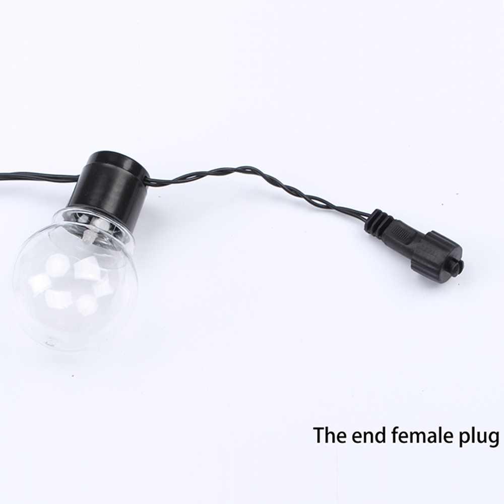 6 メートル/16 メートルフェストゥーン Led グローブ妖精ストリングライトクリスマスガーランドストリート電球屋外新年パーティーホリデーガーデン装飾