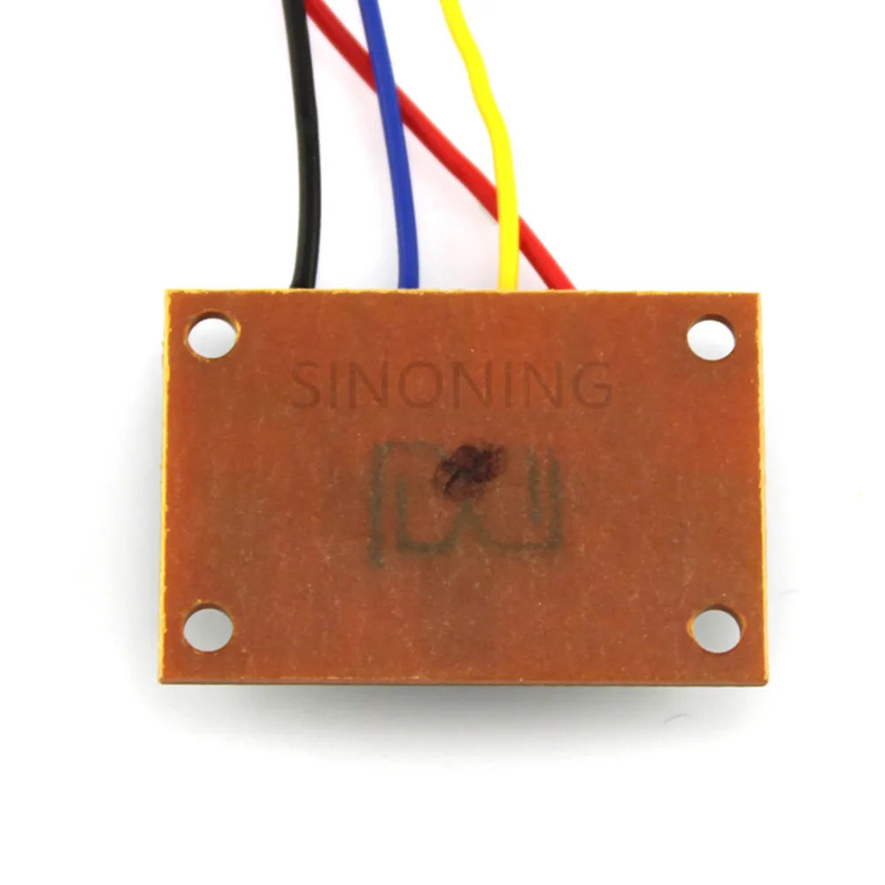 Versão eletrônica da placa de controle remoto com fio de dois canais controlável um motor para a frente e reverso