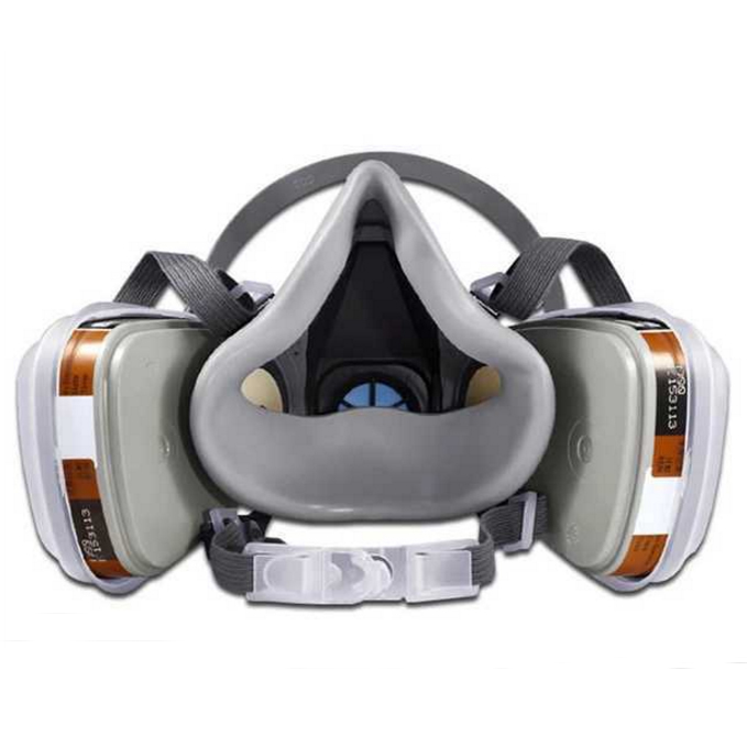 3M 6200 Mezza faccia Pittura Respiratore a spruzzo Maschera antigas 15 in 1 Tuta da lavoro di sicurezza con maschera antipolvere con filtro 6001