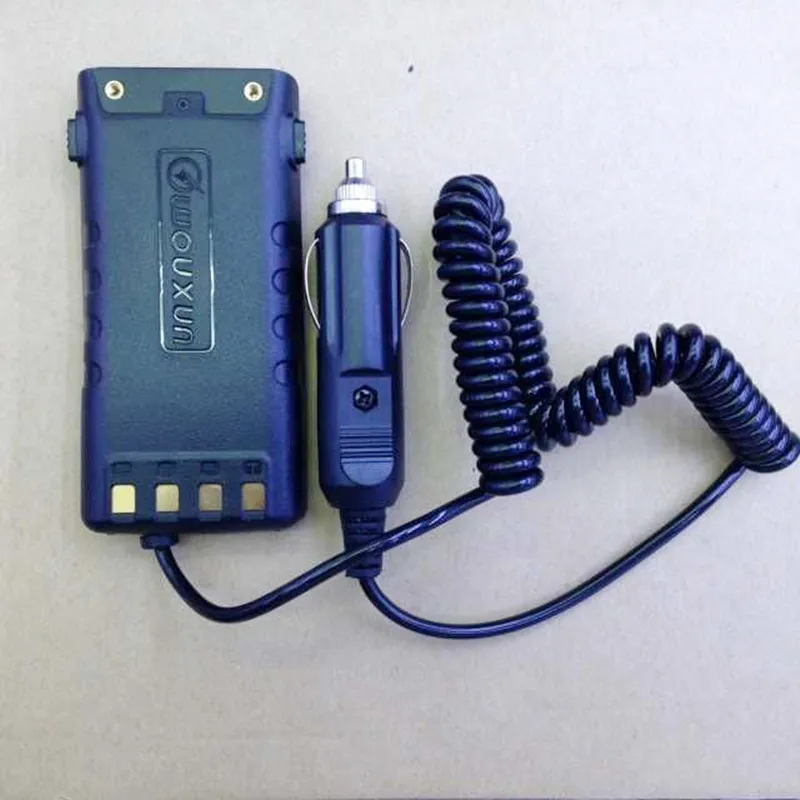 KG-E-3 Asli Baru Eliminator Charger Mobil untuk Wouxun KG-UV9D Walkie Talkie Input Power DC 12-24V
