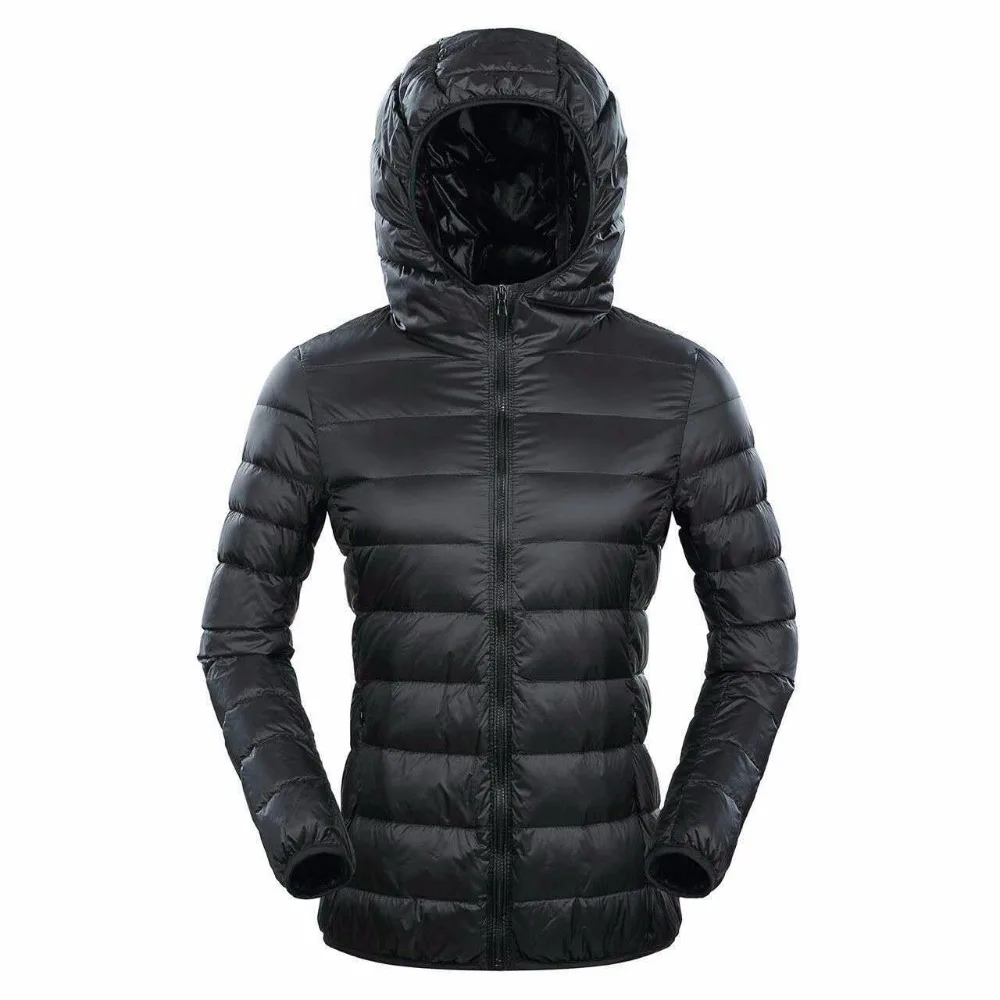 NewBang 7XL 8XL Plus Kích Thước Xuống Áo Khoác Nữ Có Mũ Trùm Đầu Cực Lông Vũ Nữ Plus Lông Mùa Đông Mỏng Ấm Áo Gió áo Khoác