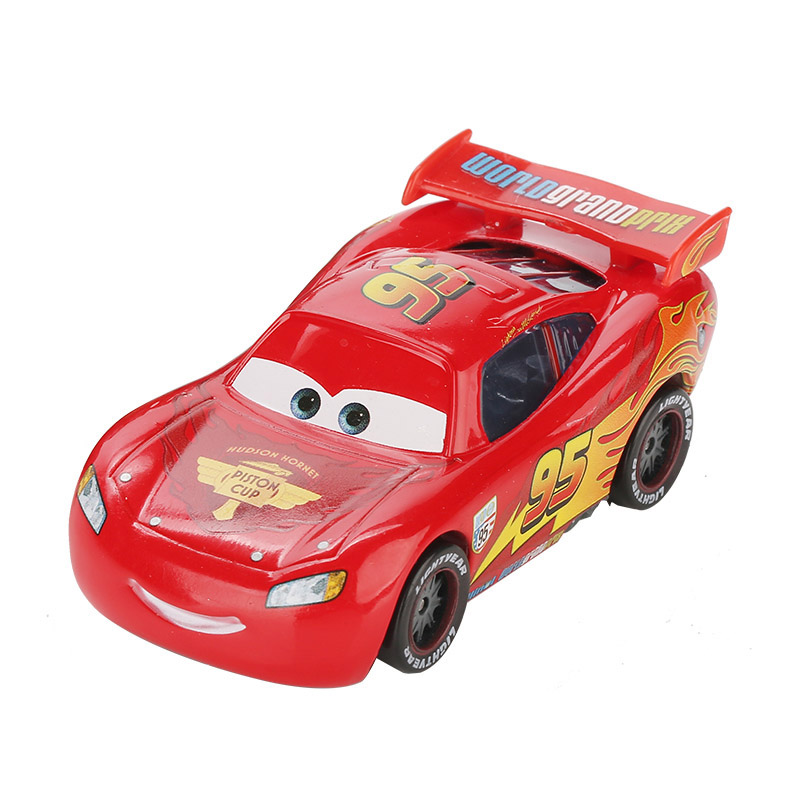 Disney pixar carros 2 3 relâmpago mcqueen corrida div frigter miss trator frank 1:55 diecast liga de metal modelo carro para o miúdo presente de natal