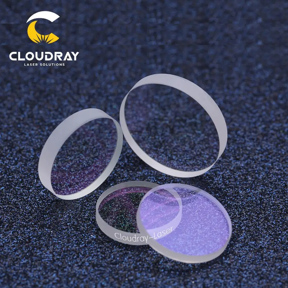 Cloudray Laser Bảo Vệ Windows D20 - D29 Series Thạch Anh Hợp Nhất Silica Cho Sợi Laser 1064nm Precitec Raytools WSX