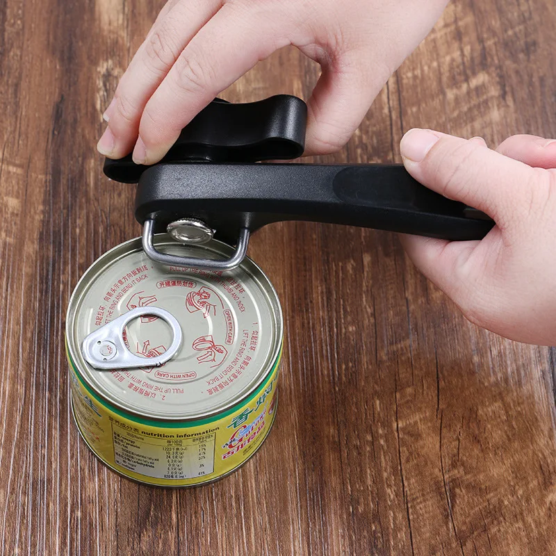 1 pc Nhựa Chuyên Nghiệp Công Cụ Nhà Bếp An Toàn Hand-actuated Có Thể Mở Side Cut Dễ Dàng Grip Nhãn Mở Dao cho nắp lon