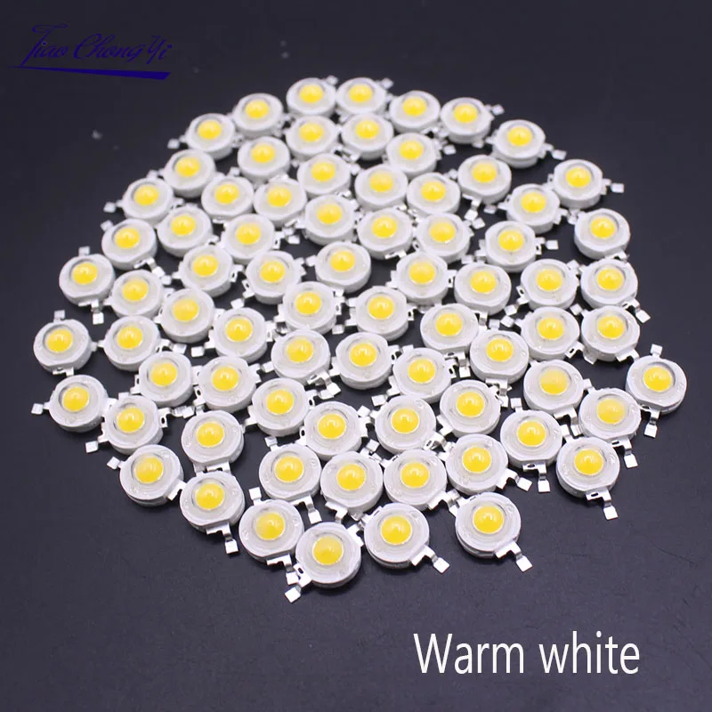 10-1000 Chiếc Đèn LED Âm Trần COB Đèn Chip 1W 3W Đầu Vào 3.2-3.6V 100-220LM Mini LED bóng Đèn Diode SMD Cho DIY Đèn Pha LED Đèn LED Downlight