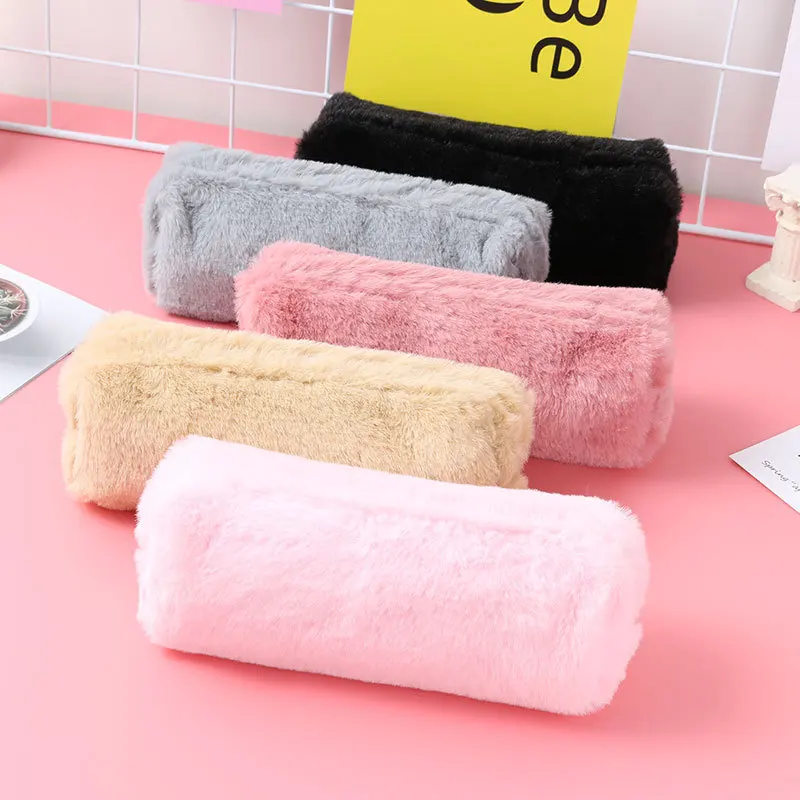 Nhiều Màu Sắc Sang Trọng Dễ Thương Đựng Học Văn Phòng Phẩm Pencilcase Kawaii Trường Nữ Sinh Tiếp Liệu Dụng Cụ Chứa Đựng Túi