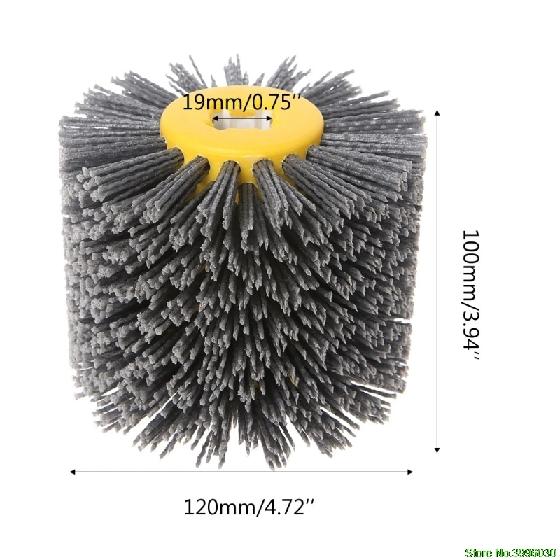 Deburring Abrasive Wire Drawing Round Brush Head Polishing Grinding Buffer Wheel