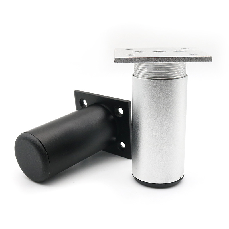 4 개/대 알루미늄 가구 다리 캐비닛 발 DIY 두꺼운 조절 6-30CM TV 캐비닛 지원 다리 욕실 캐비닛 피트