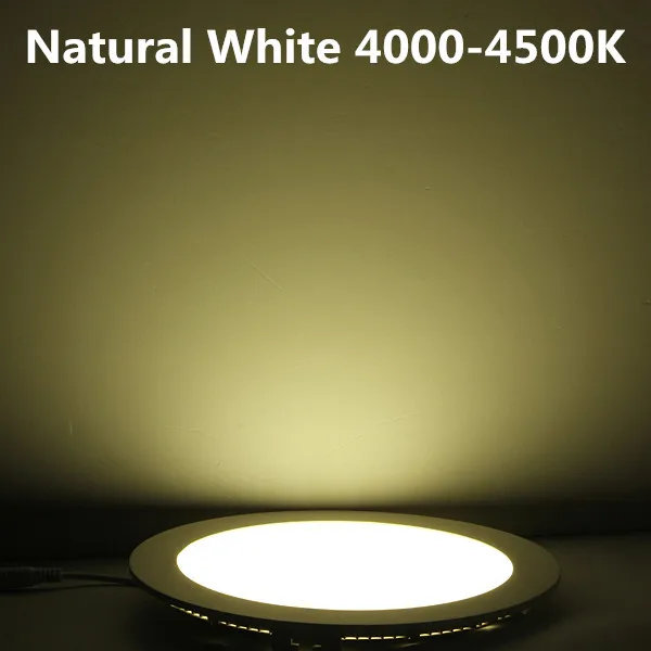 Ultra Thin LED ดาวน์ไลท์ 3 W 6 W 9 W 12 W 15 W 25 W LED รอบเพดานในตัว AC85-265V LED SMD2835