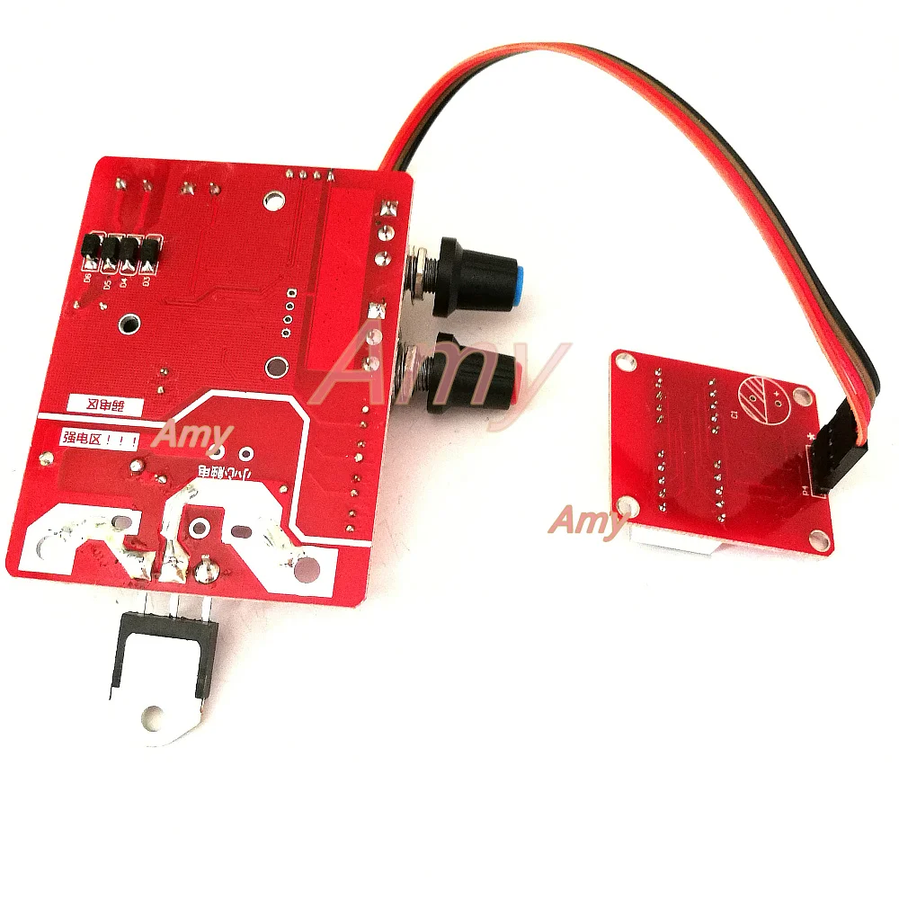 Spot welding time and current controller control panel timing current with digital display upgrade 40A / 100A