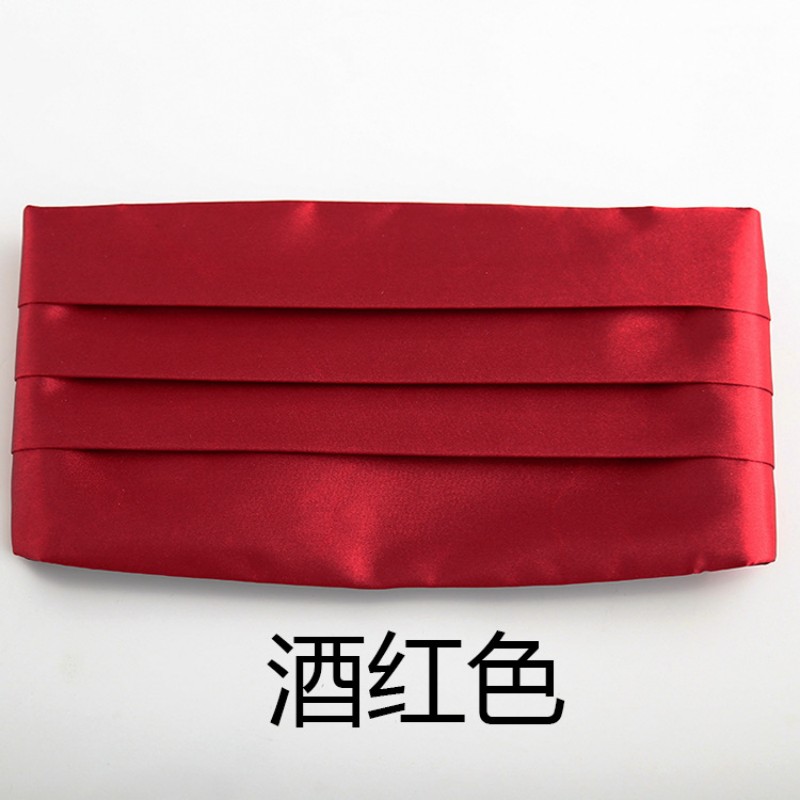 Ikepeibao 남성용 클래식 레드 커머번드 벨트 코르셋, 턱시도 웨딩 파티 벨트, 예식 벨트, 탄성 허리띠 조절 가능