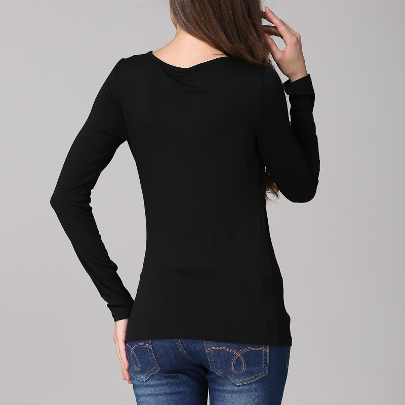 感情ママ秋長袖妊娠マタニティ服授乳トップス妊婦看護 Tシャツ