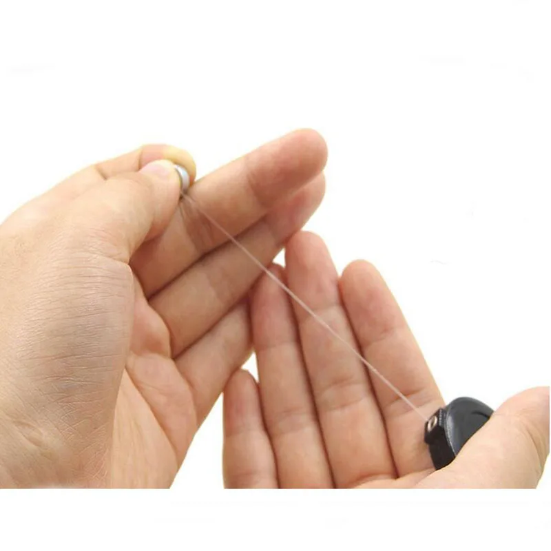 Herramienta de dispositivo que desaparece de monedas, hilo transparente, trucos de magia, accesorio de calle de primer plano, accesorios para trucos, 1 ud.