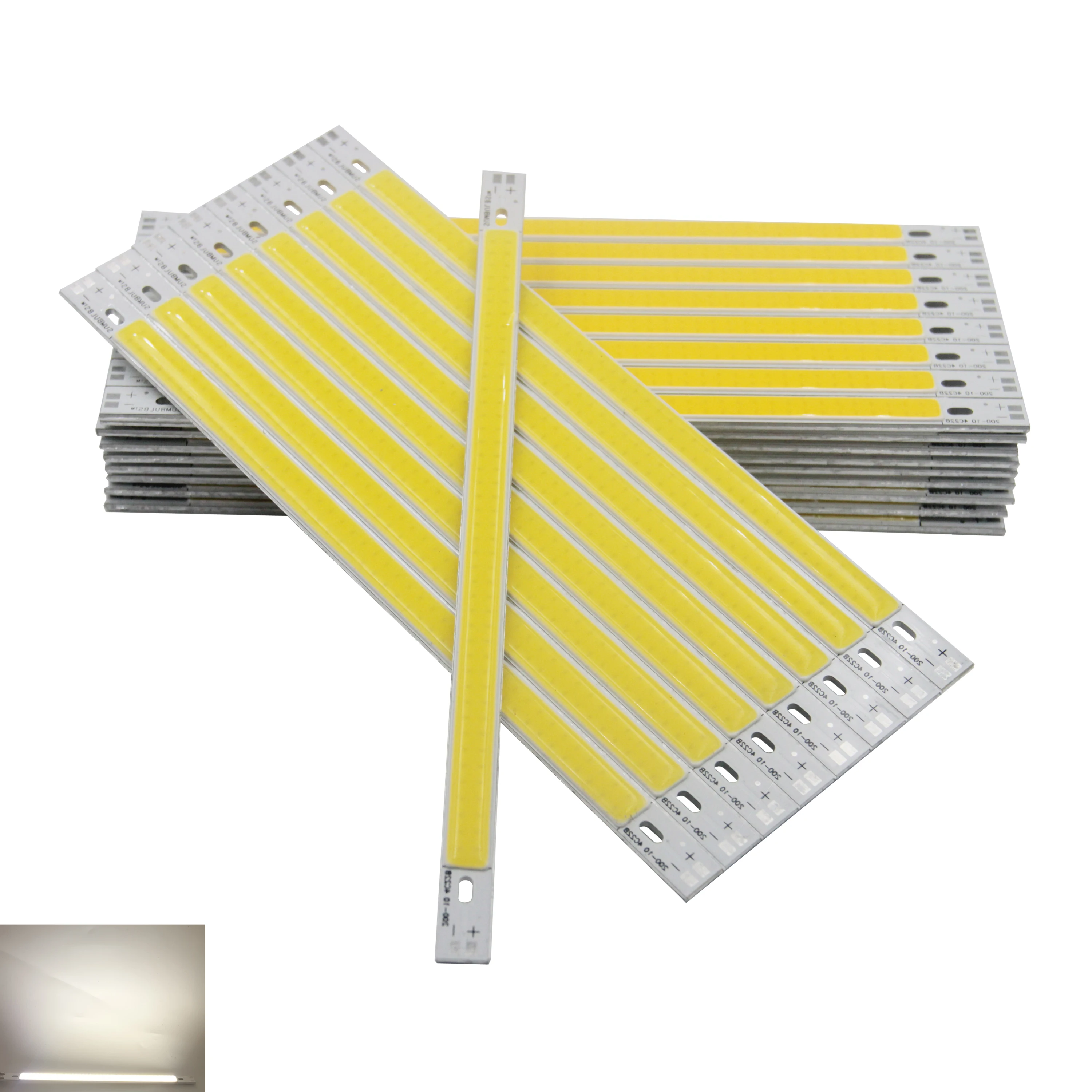 DC 12V 2 W-200 W Tròn COB Cho Diy LED COB Đèn Đèn LED Phát Sáng Bảng Điều Khiển Tự Động bóng Đèn LED COB Thanh Dải Chip Nguồn