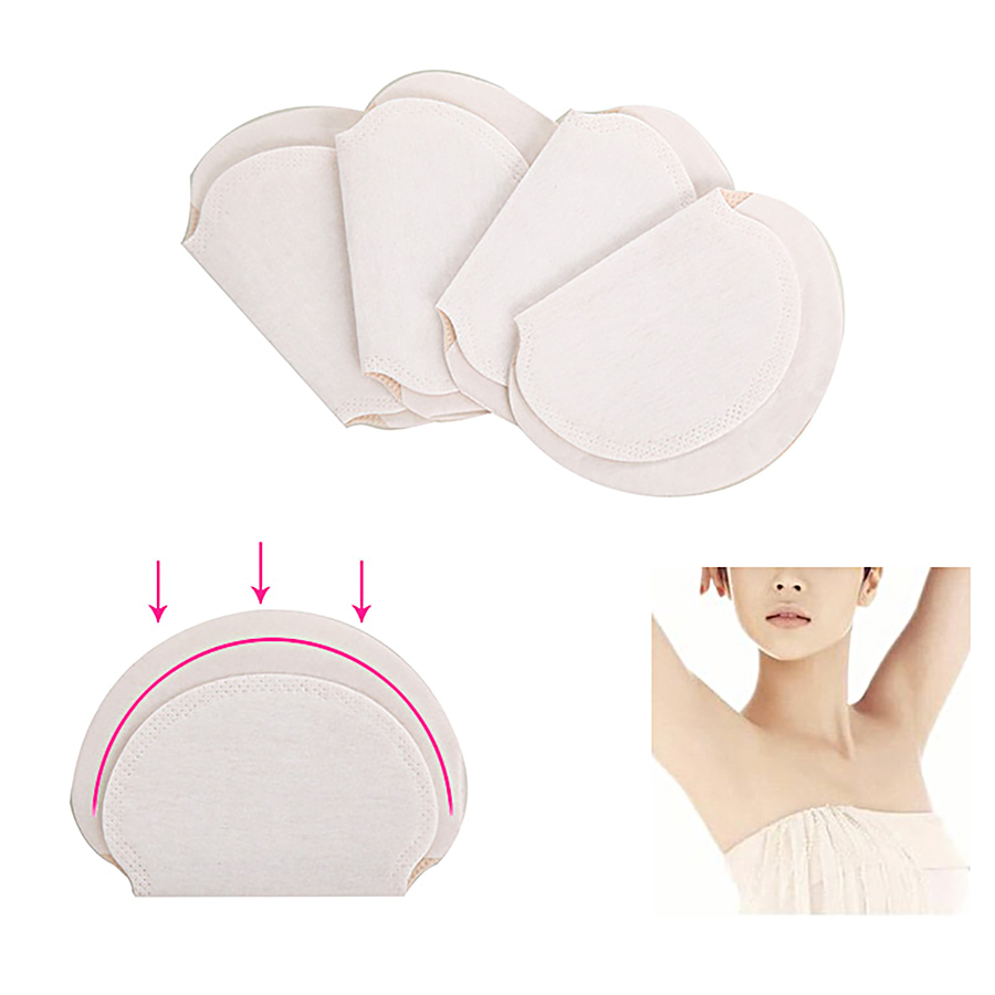 LAIKOU-almohadillas para el sudor en las axilas, desodorantes de verano, pegatinas, Escudo de ropa, almohadillas de transpiración para el sudor que mujer