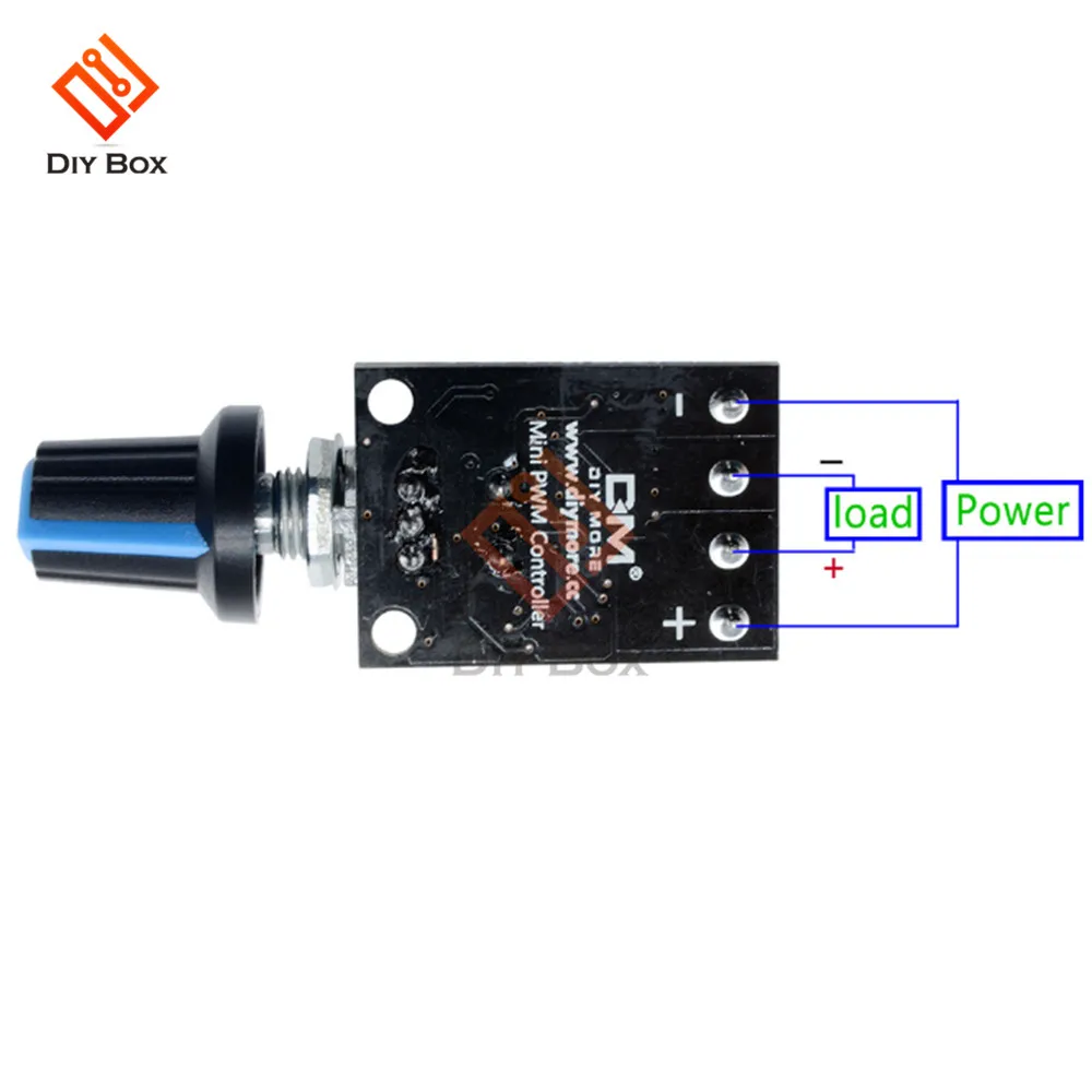 Regulador de velocidad del Motor de CC PWM, controlador de velocidad continuo, regulador LED de atenuación 5V-16V 10A, interruptor de banda de linealidad Ultra alta