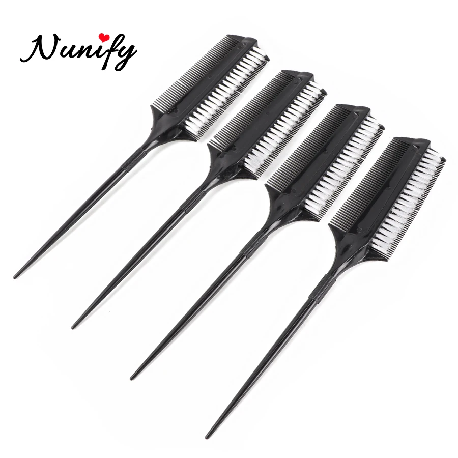 Nunify Tóc Màu Sắc Bàn Chải Dụng Cụ Hoàn Hảo Cho Tóc Tint Chết Tô Màu Applicator Dầu Lược 1 Cái Chất Lượng Đa Năng Tóc