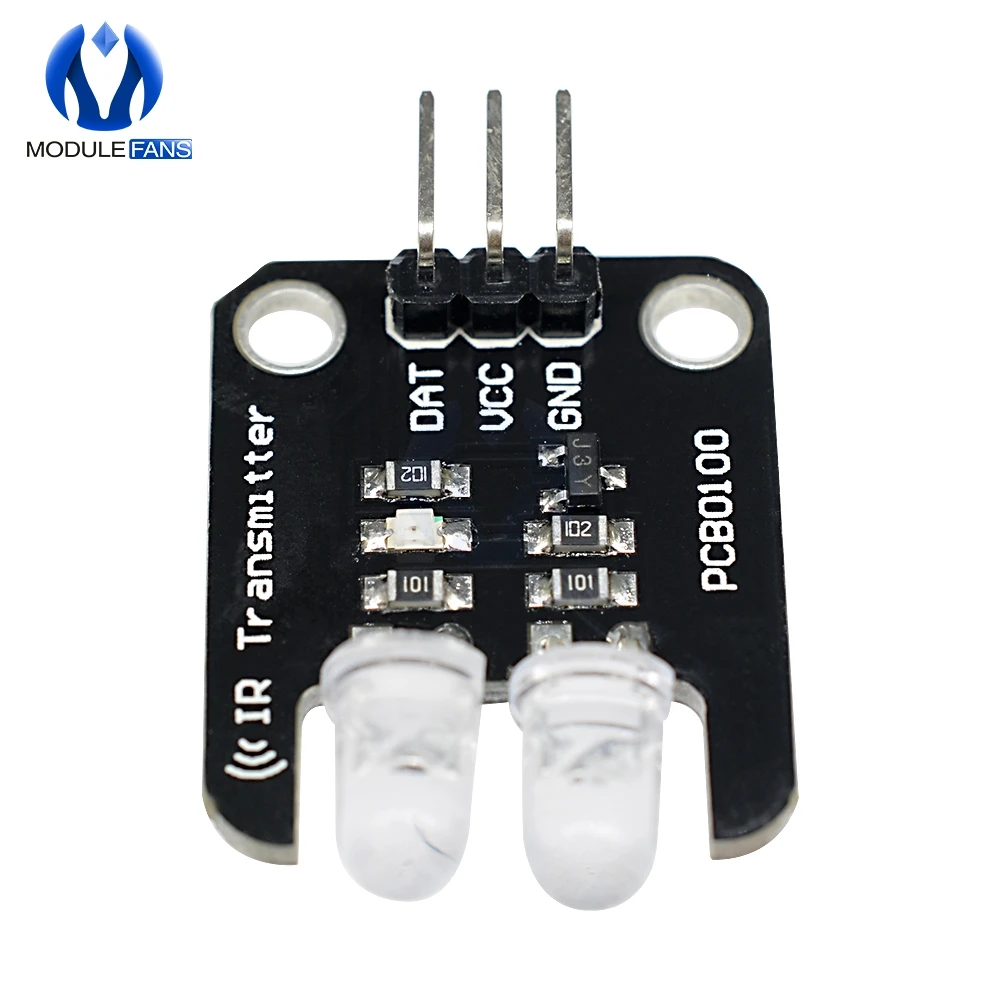 2 Điện Tử Khối Xây Dựng Hai Cách Hồng Ngoại Module Phát Hồng Ngoại Bộ Phát Cho Arduino Ban 2CH