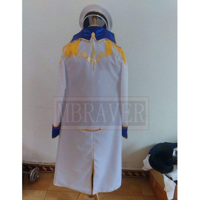 Kostum Cosplay ELSWORD Rena Capt Pakaian Seragam Halloween