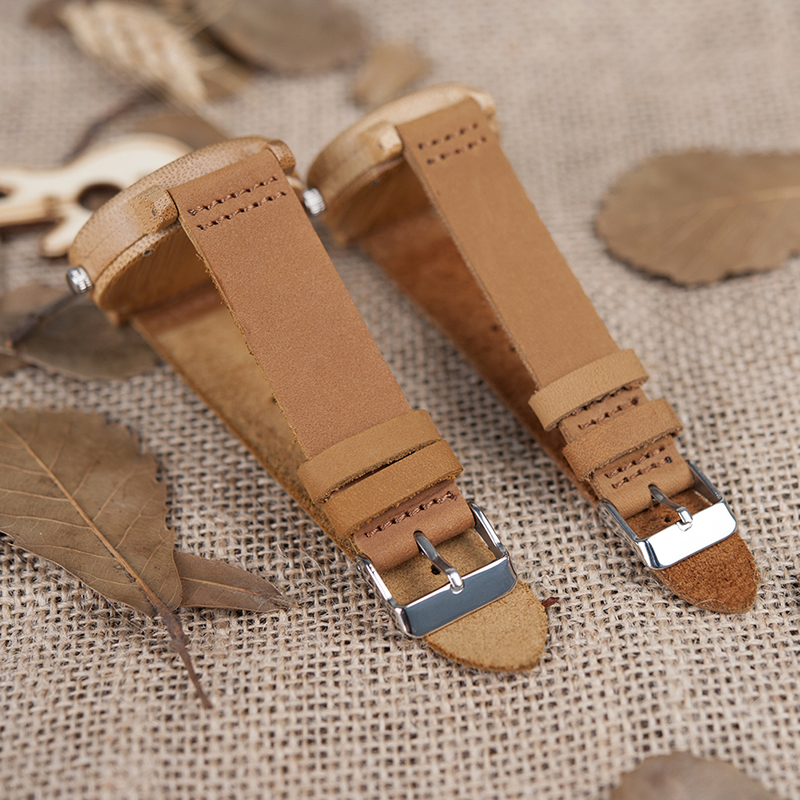 BOBO BIRD-relojes de bambú hechos a mano para parejas, relojes de lujo de madera Natural, regalos personalizados ideales OEM, envío directo