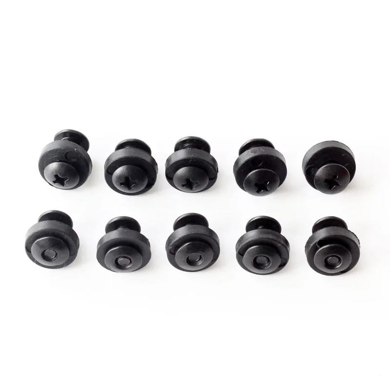 100 Chiếc Tek Lok Bộ Vít Chicago Vít Đi Kèm Với Máy Giặt Cho DIY Kydex Vỏ Bao Da Dụng Cụ Cầm Tay Phần