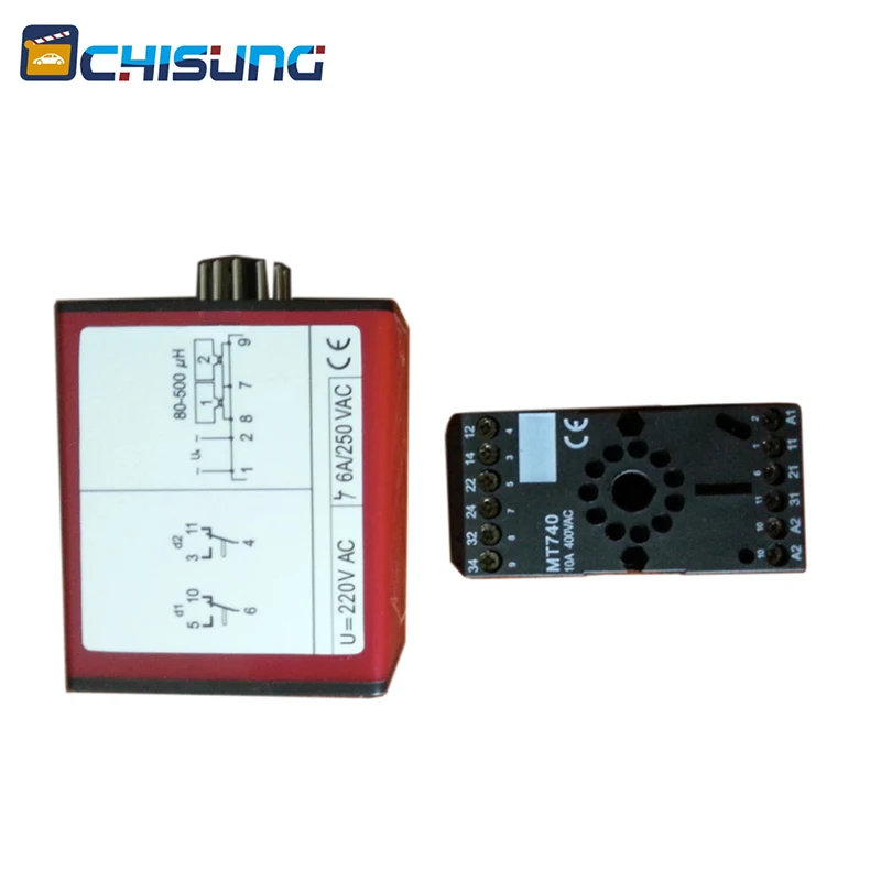 Detector de bucle inductivo para vehículos Sensor de un solo canal
