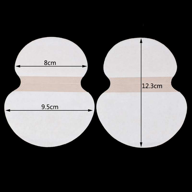 ユニセックススウェットパッド,夏服,デオドラント,脇の下,防汗,使い捨て,吸収シールド,20/30/50個。