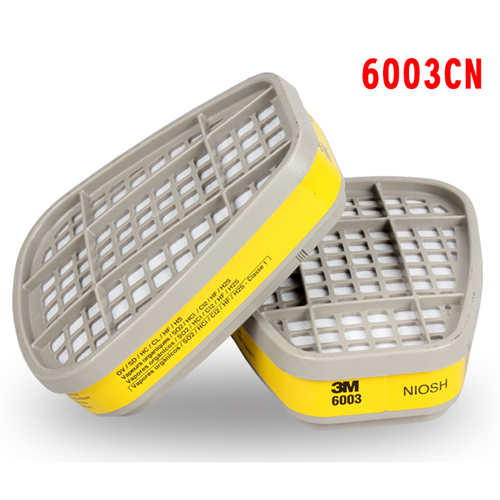 3M-Patronenfilter 6001 6002 6003 6006. Kooperieren Sie mit der 3M 6200 7502 6800-Maske zusammen